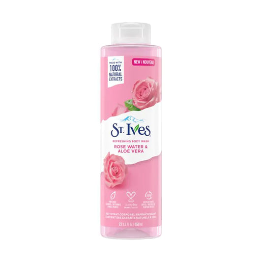 St. Ives Rose Water & Aloe Vera Refreshing Body Wash