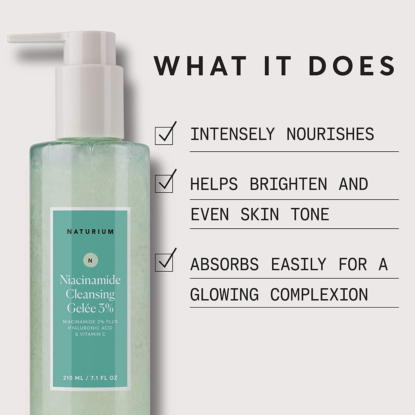 Naturium Niacinamide Cleansing Gelee 3%