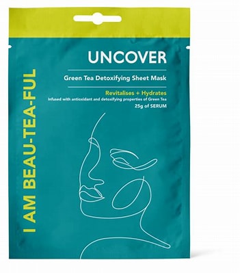 Uncover Green Tea Detoxifying Sheet Mask