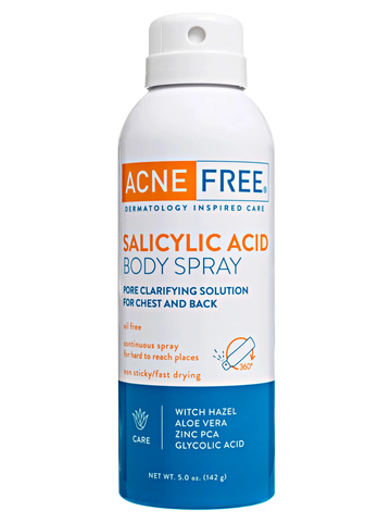 Acne Free Salicylic Acid Body Spray 142g