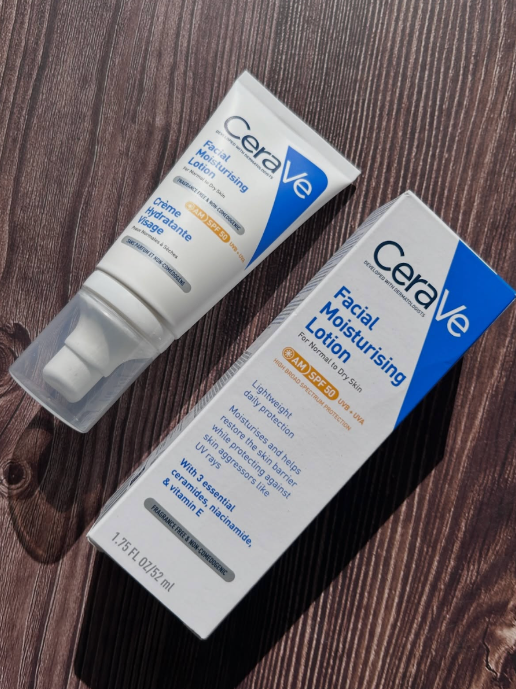 CeraVe Facial Moisturising Lotion AM SPF 50 50ml