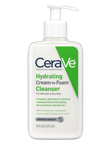 CeraVe Hydrating Cream to Foam 236ml
