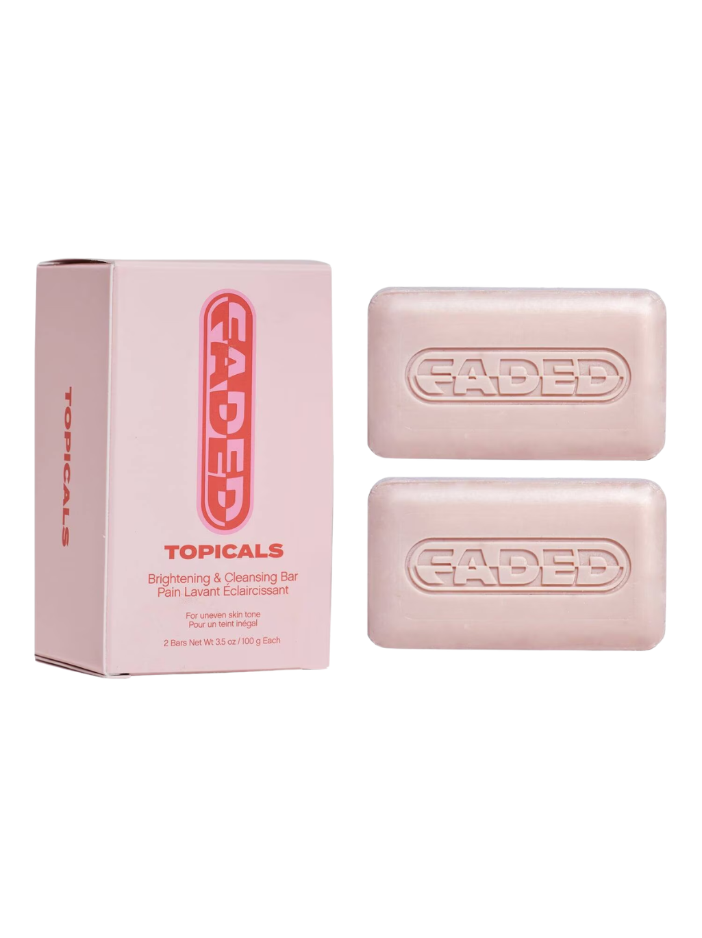 Topicals Faded Brightening & Cleansing Bar 50g