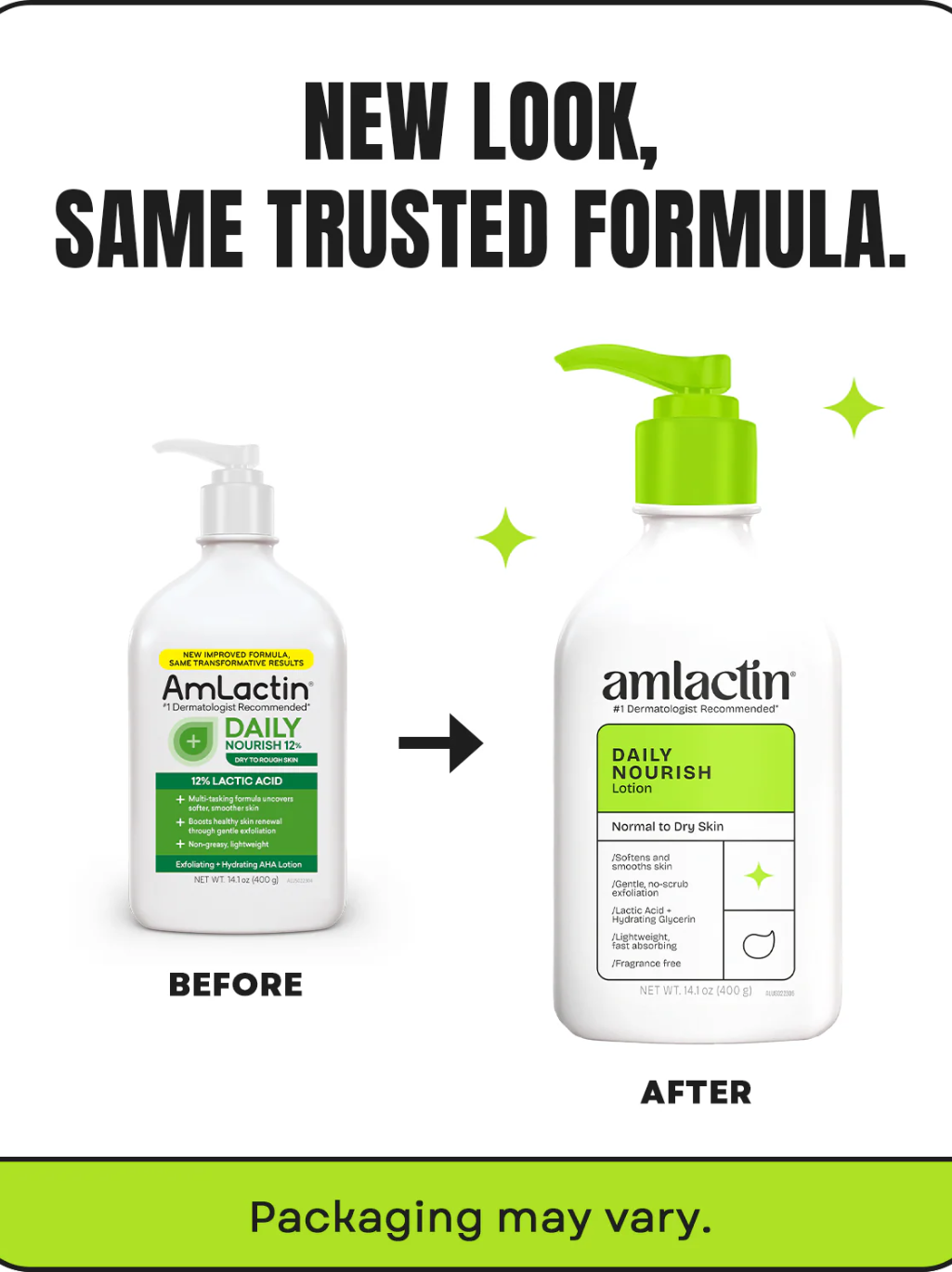 AmLactin Daily Nourish 12% Lactic Acid 400g