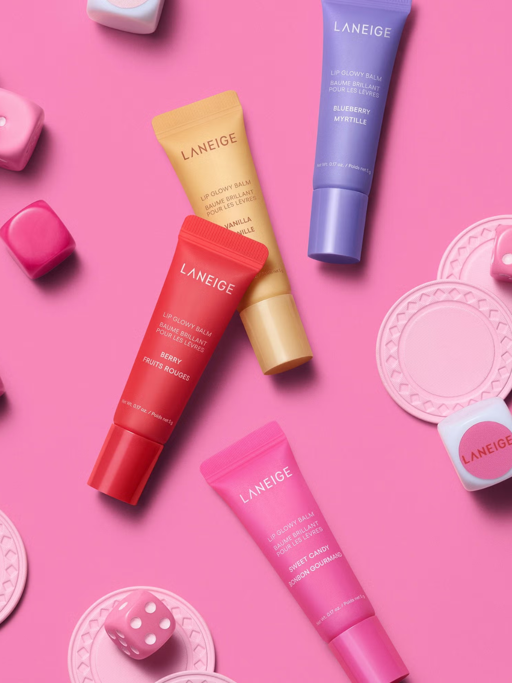 Laneige Mini Lip Glowy Balm Set