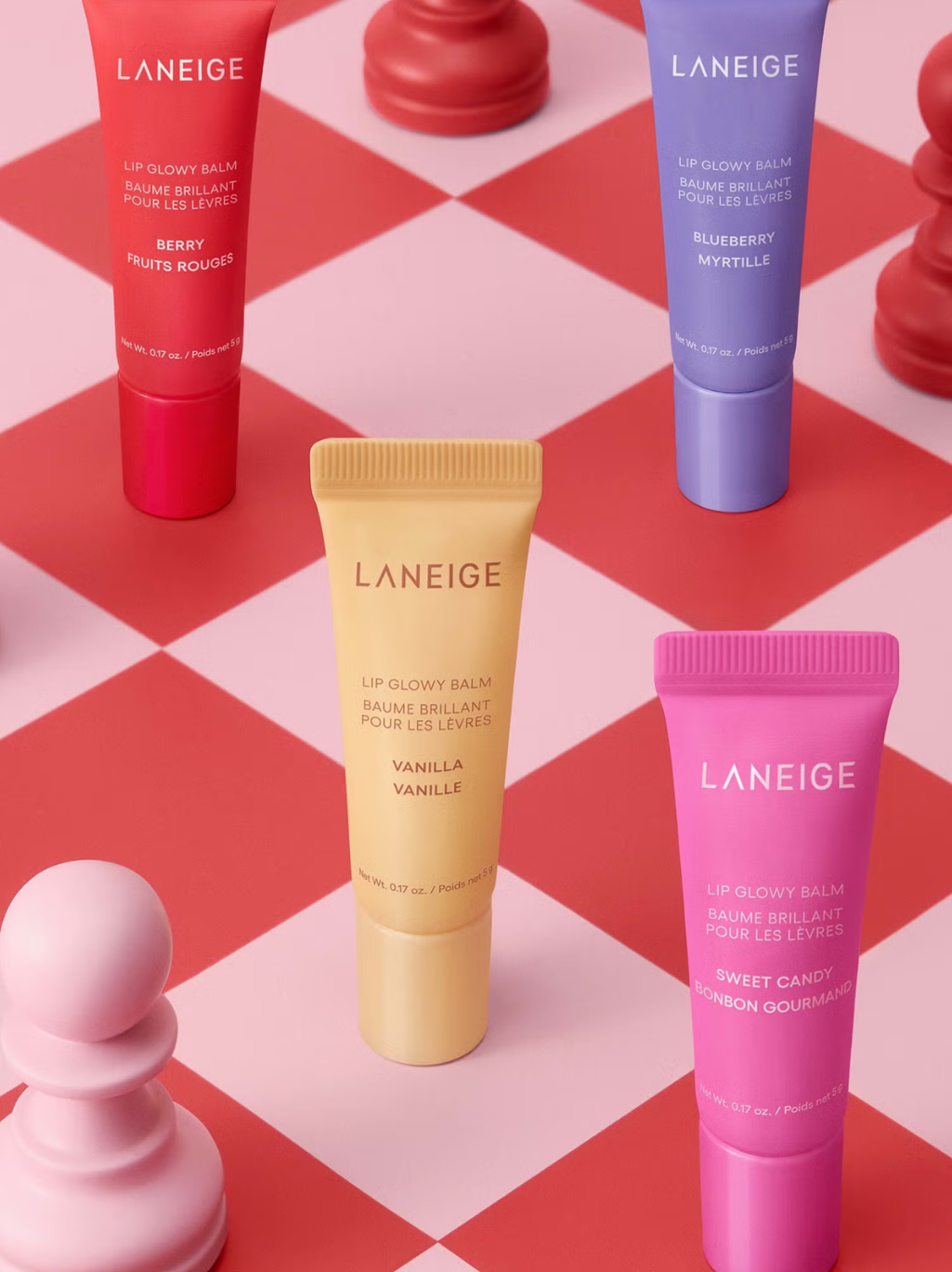 Laneige Mini Lip Glowy Balm Set