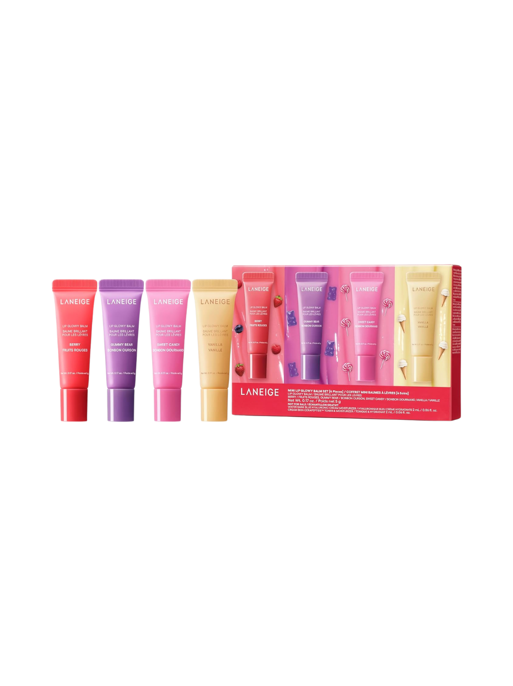 Laneige Mini Lip Glowy Balm Set