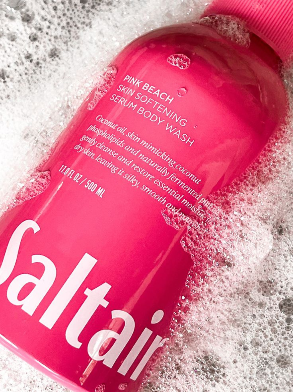 SALTAIR PINK BEACH SKIN SOFTENING SERUM BODY WASH