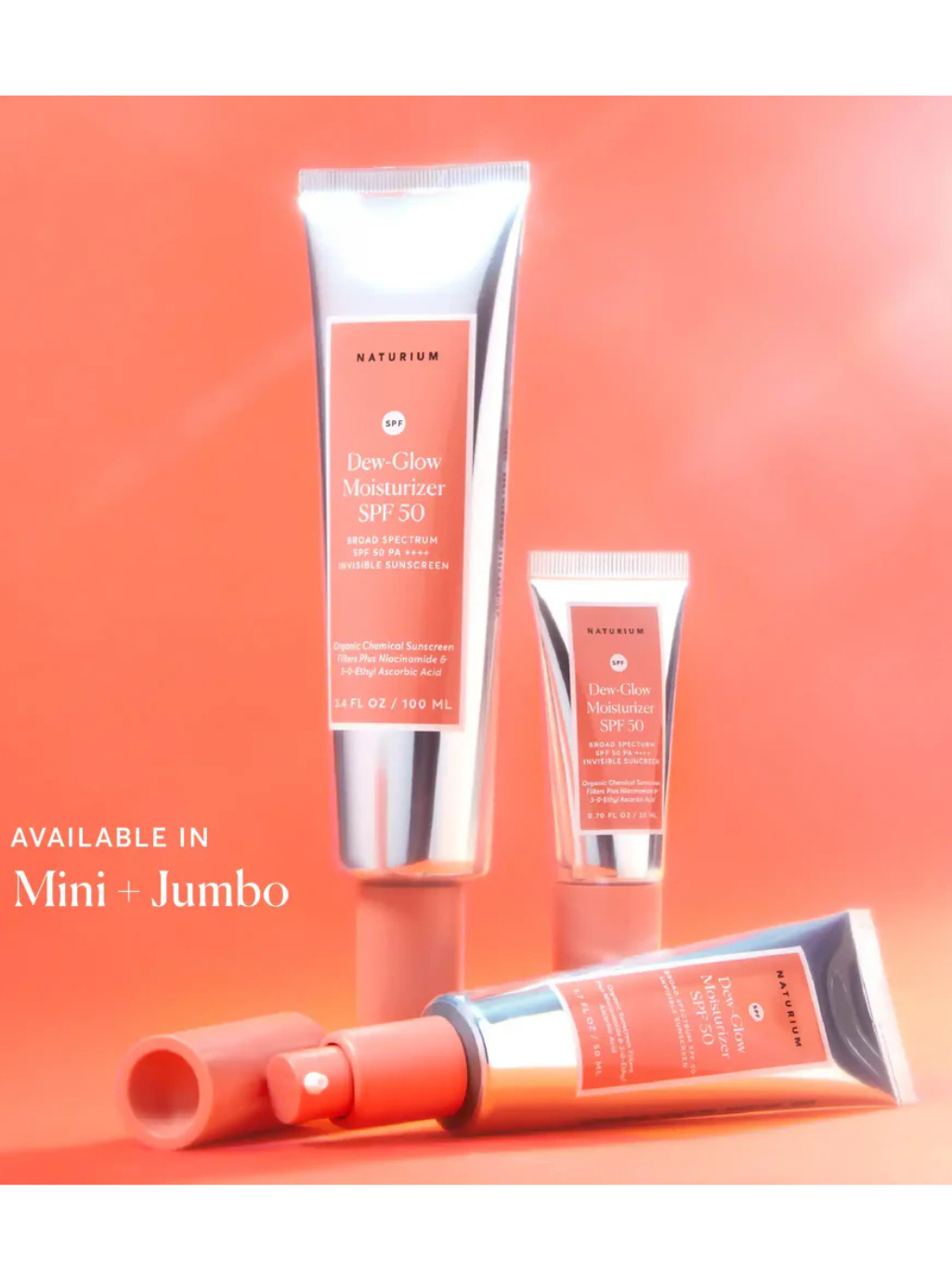Naturium Dew-Glow Moisturizer SPF 50