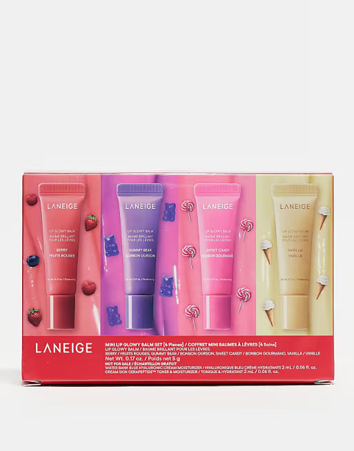 Laneige Mini Lip Glowy Balm Set