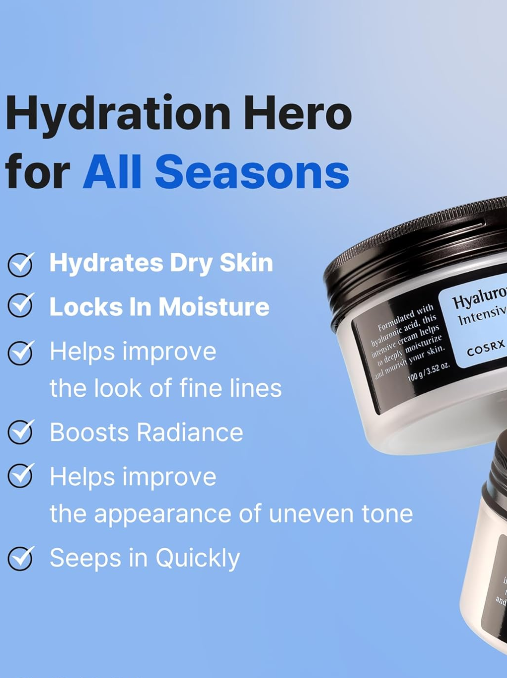 COSRX Hyaluronic Acid Intensive Cream 100ml