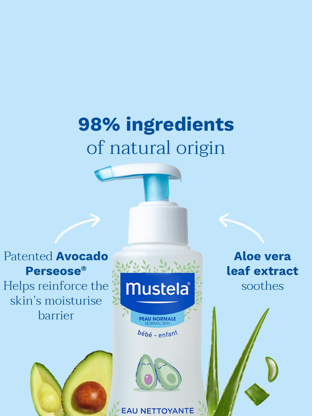 Mustella Eau Nettoyante 500ml