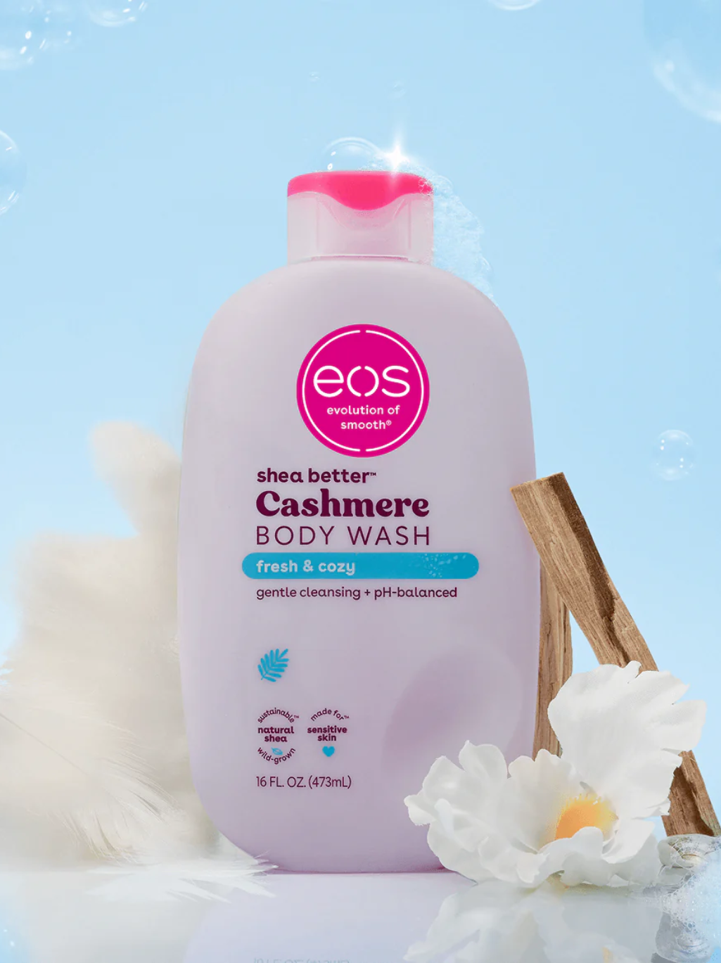 Eos Cashmere Body Wash Fresh+Cozy 473ml
