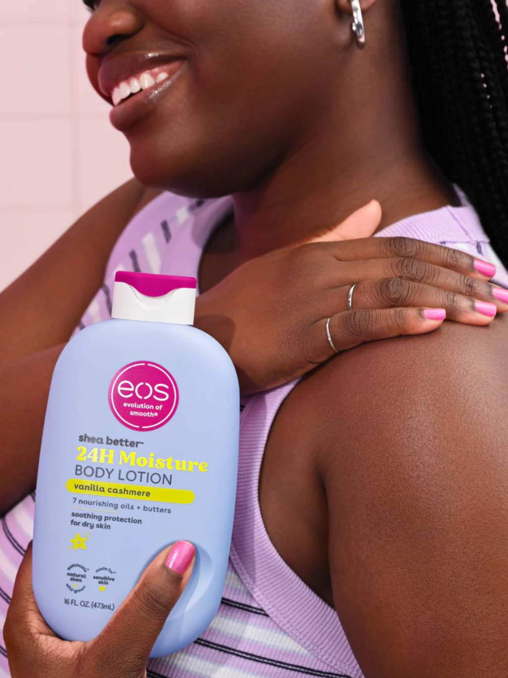 Eos Shea Better Body Lotion Vanilla Cashmere 473ml