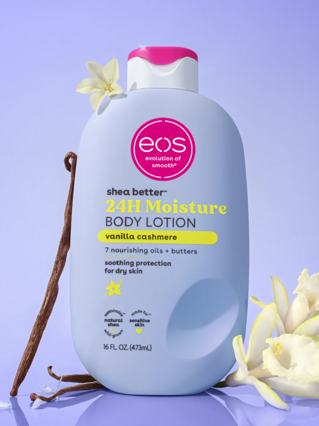 Eos Shea Better Body Lotion Vanilla Cashmere 473ml