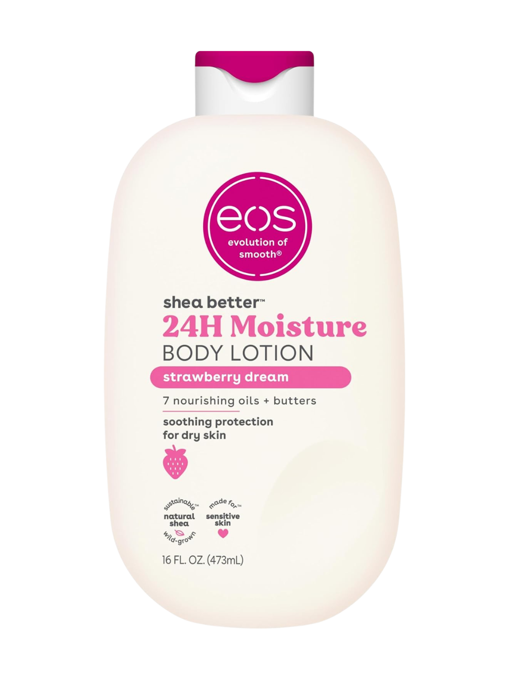 Eos Shea Better Strawberry Dream Body Lotion 473ml