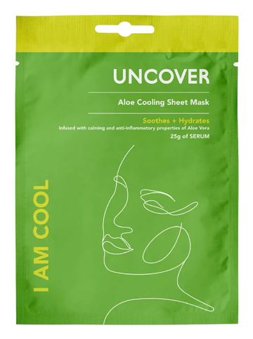 Uncover Aloe Cooling Sheet Mask