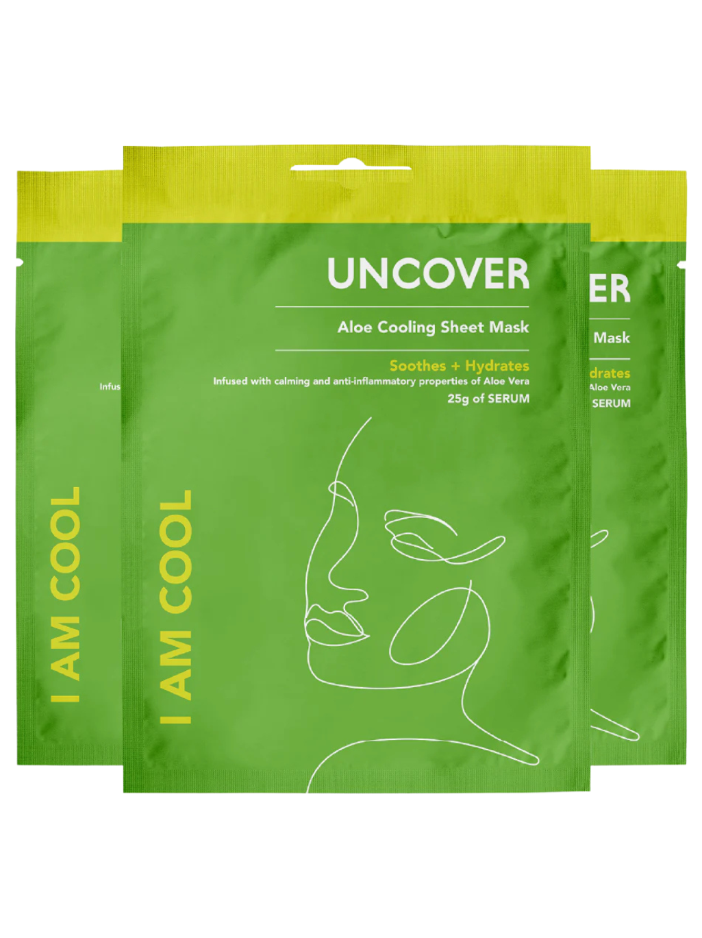 Uncover Aloe Cooling Sheet Mask
