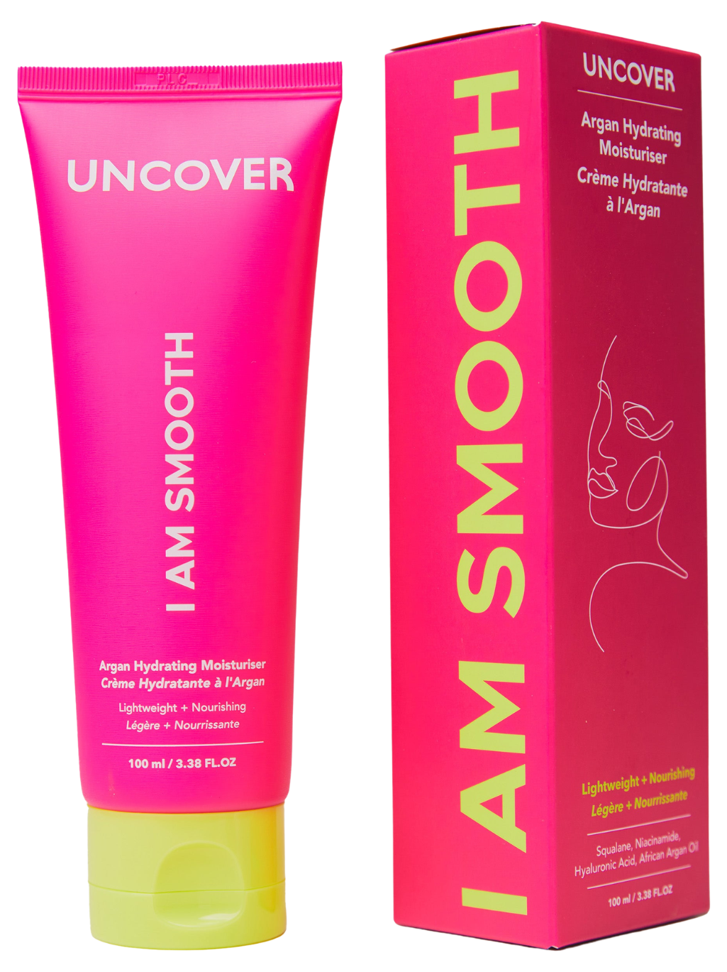 Uncover Argan Hydrating Moisturiser 100ml