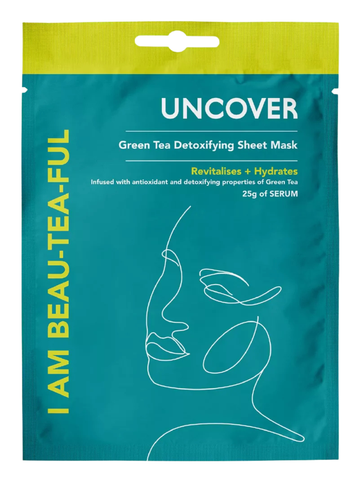 Uncover Green Tea Detoxifying Sheet Mask