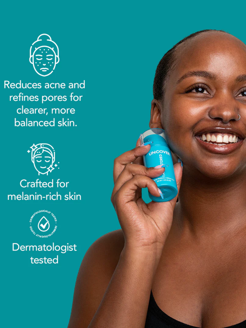 Uncover Tea blemish control serum 30ml