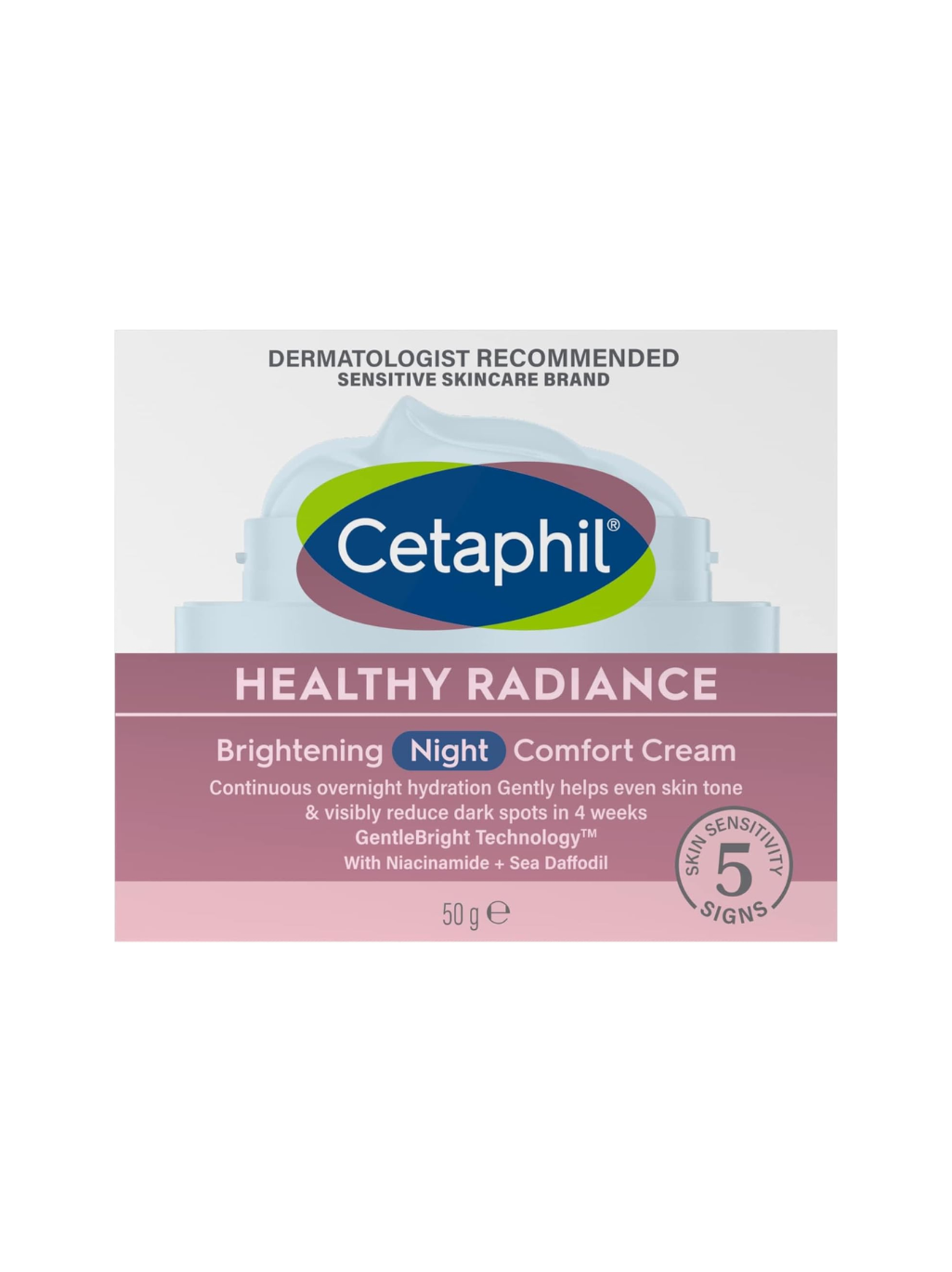 Cetaphil Brightening Night Comfort Cream 50g
