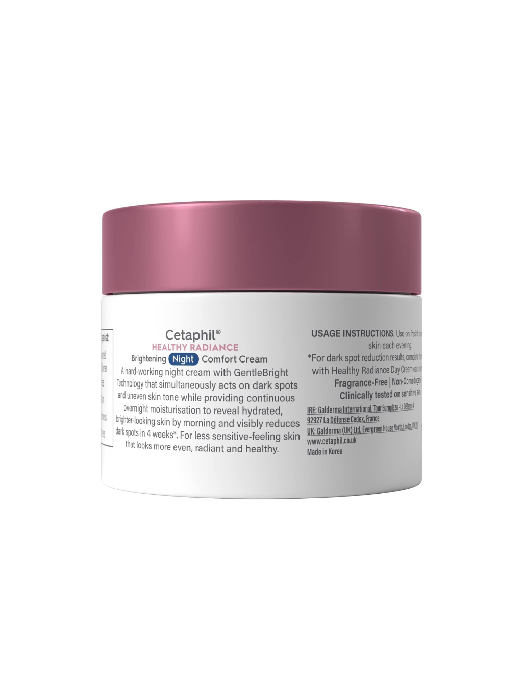 Cetaphil Brightening Night Comfort Cream 50g