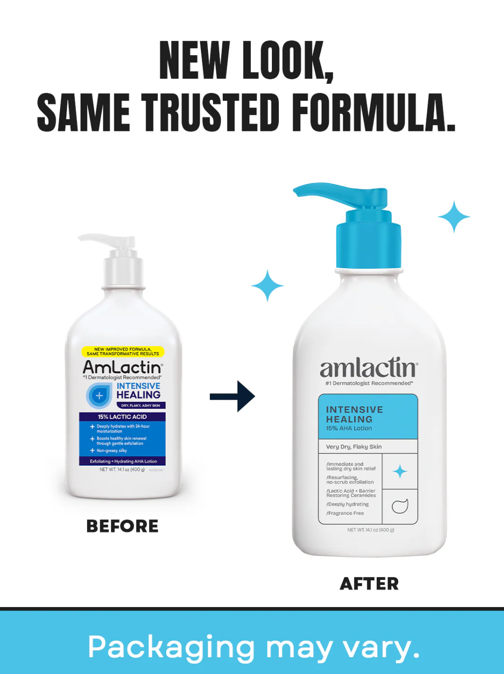 Amlactin Intensive Healing 15% Lactic Acid 400g