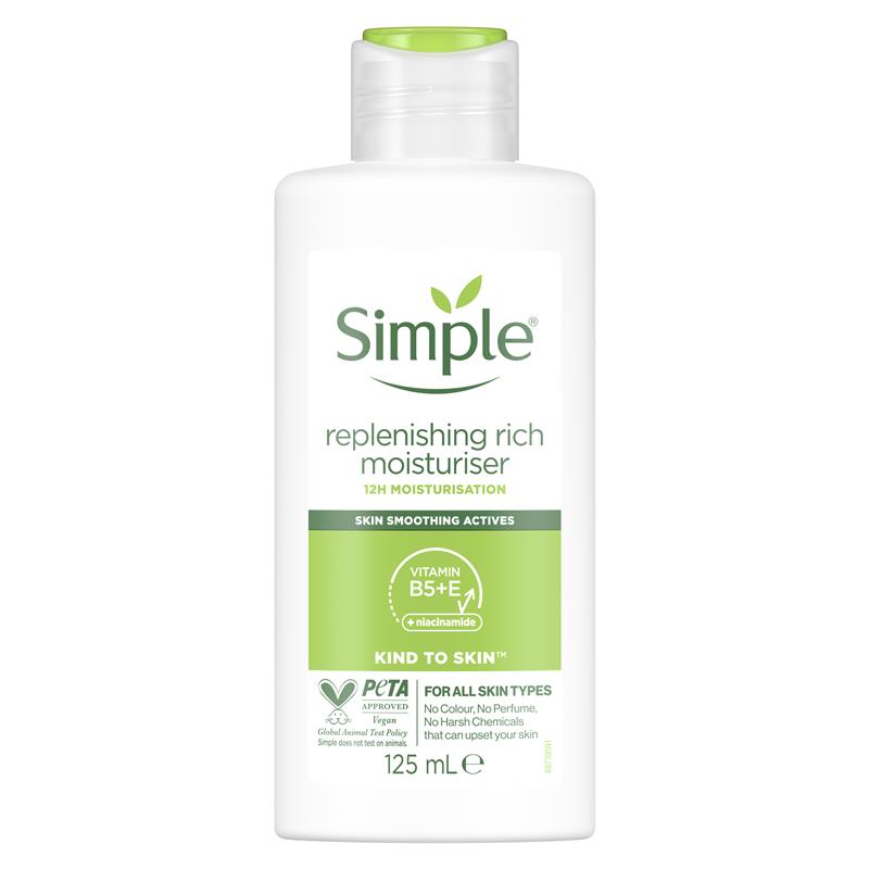 Simple Replenishing Rich Moisturiser 125ml