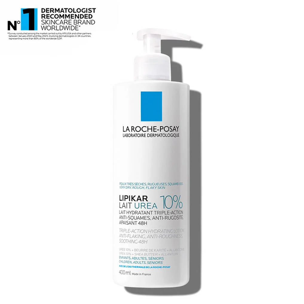Laroche Posay  Lait Urea 10% Triple Action Lotion 400ml