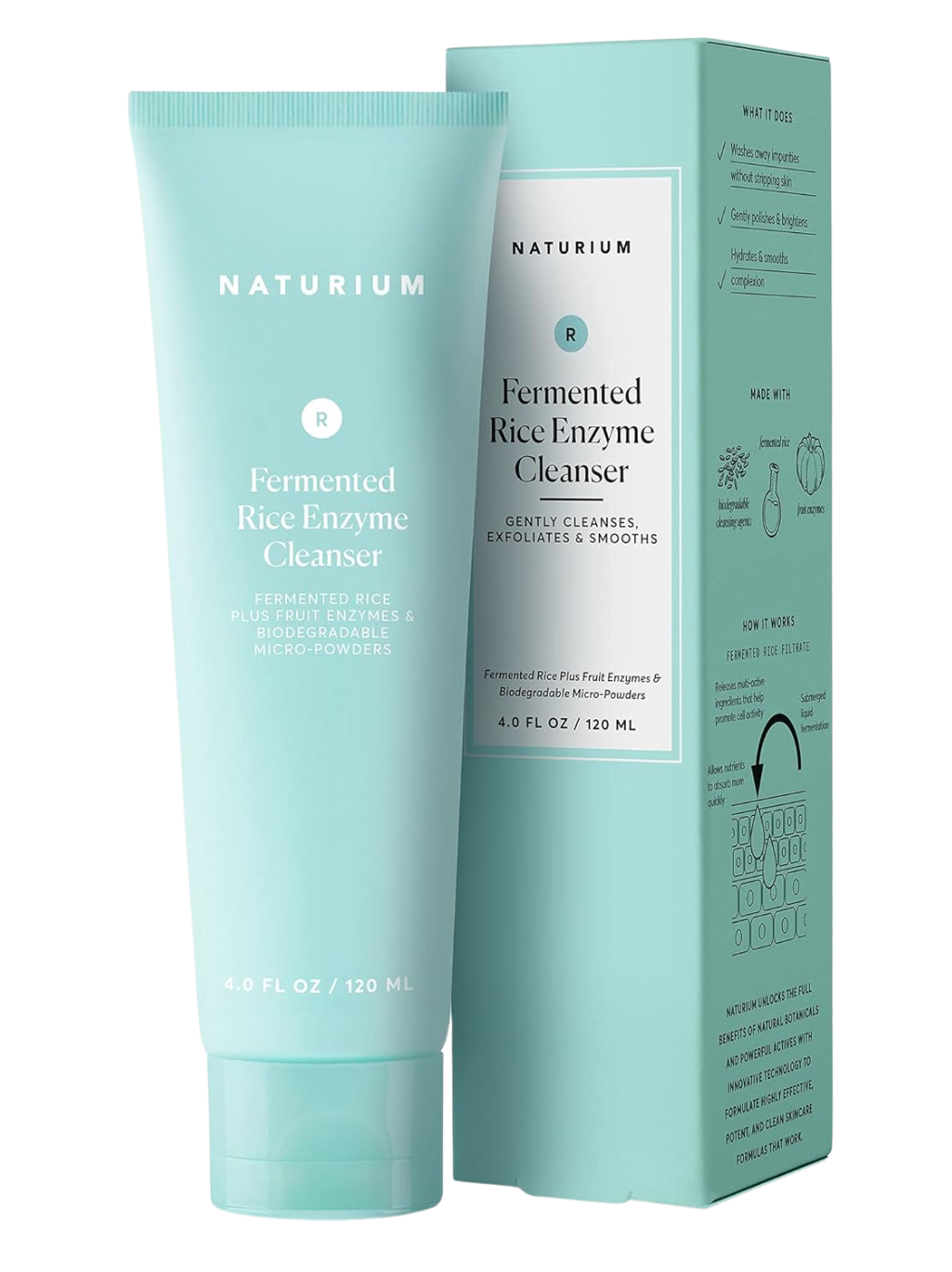Naturium Fermented Rice Enzyme cleanser 118ml