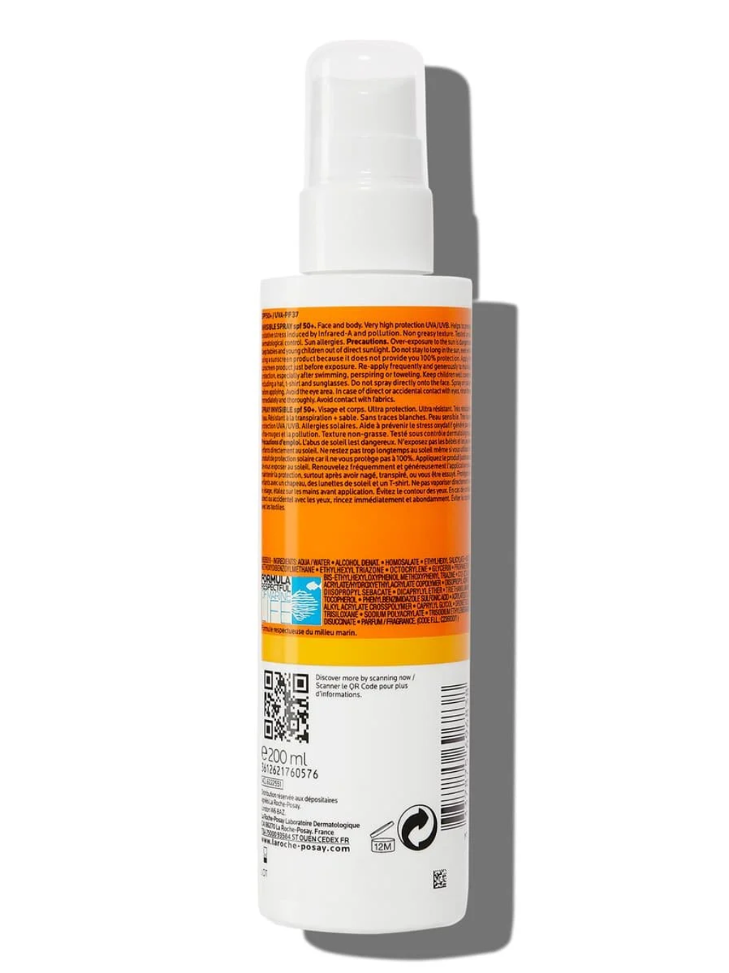 La Roche Posay Anthelios 50+ Invisible Spray 200ml