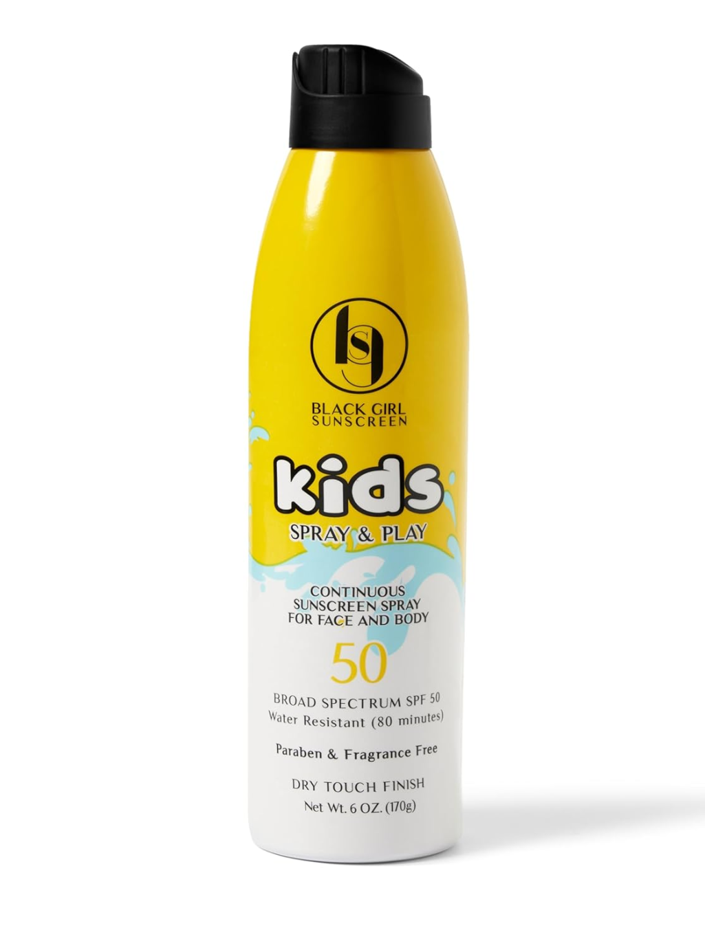 Black Girl Sunscreen Kids Spray & Play 89ml