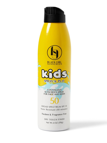 Black Girl Sunscreen Kids Spray & Play 89ml