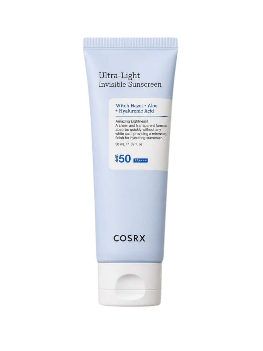 Cosrx Ultra-Light Invisible Sunscreen SPF50 50ml