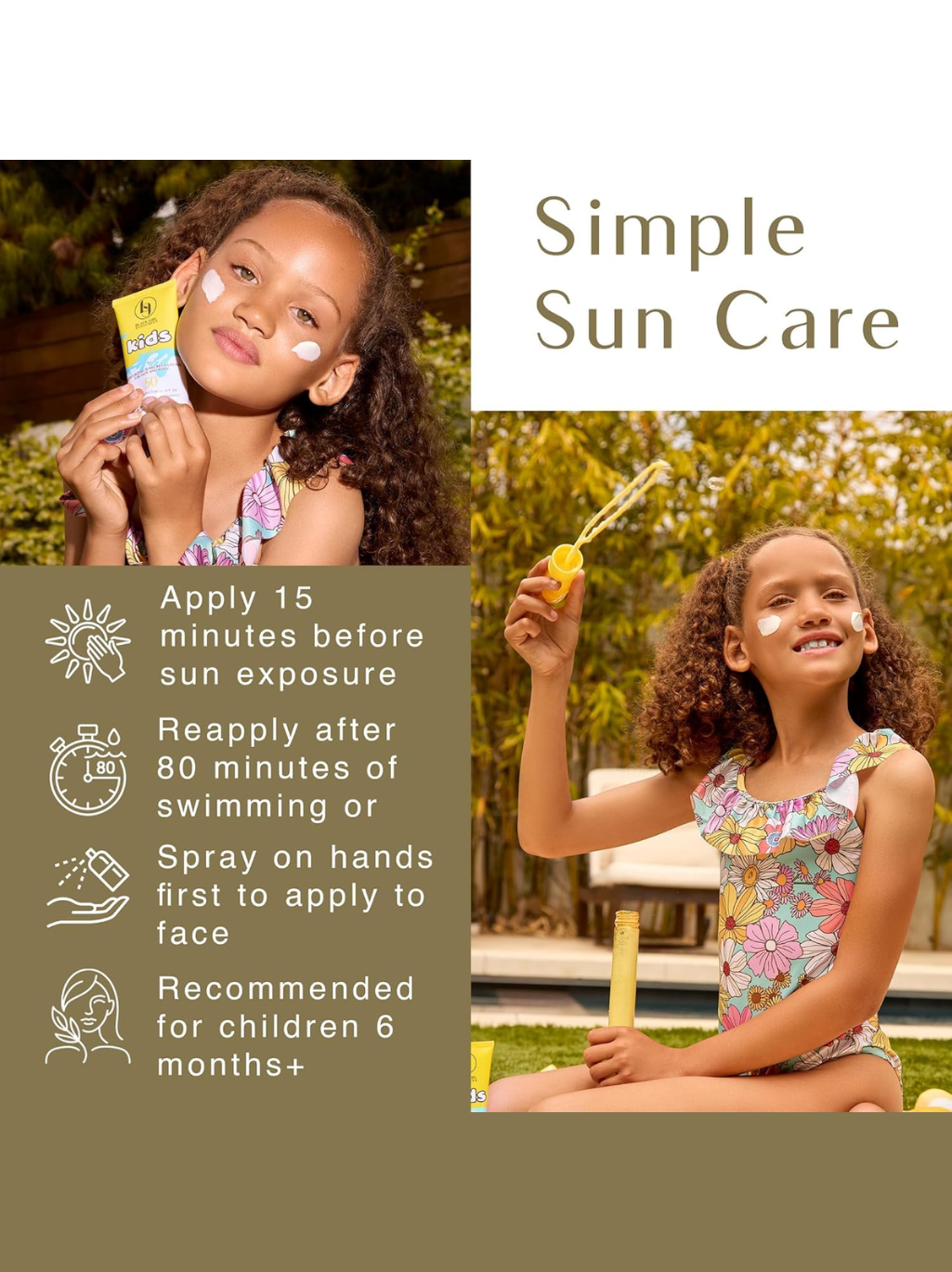 Black Girl Sunscreen Kids Spray & Play 89ml