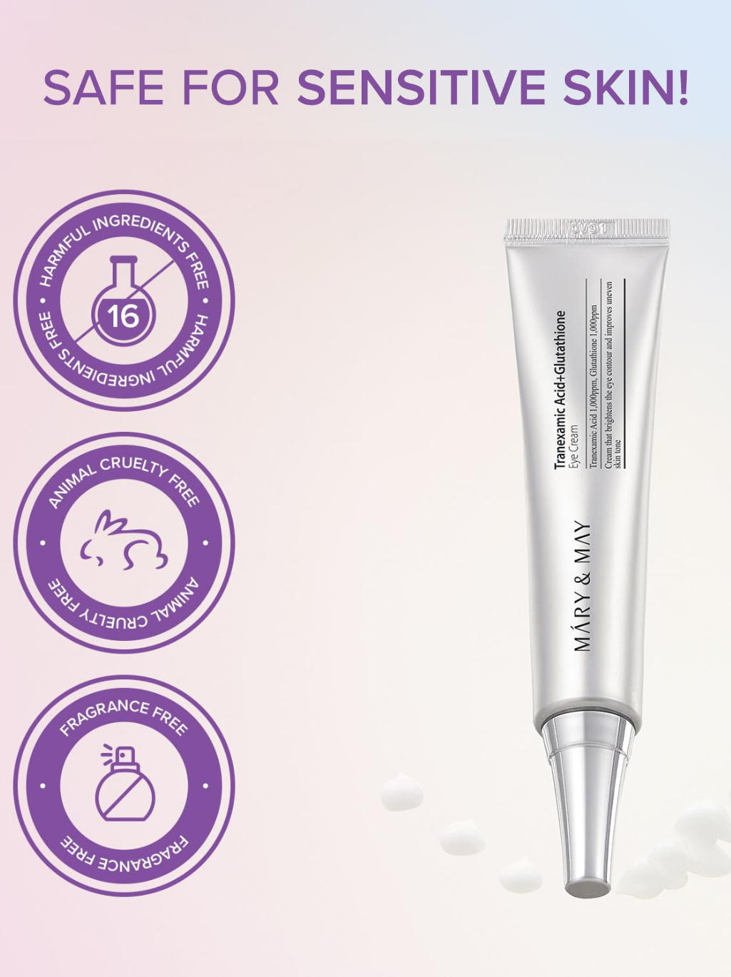mary & may tranexamic acid glutathione eye cream reviews MIRACLE WHITE ADVANCE WHITENING GLUTATHIONE BEAUTY GLOW | PRODUCT REVIEW |  Momster main image 1
