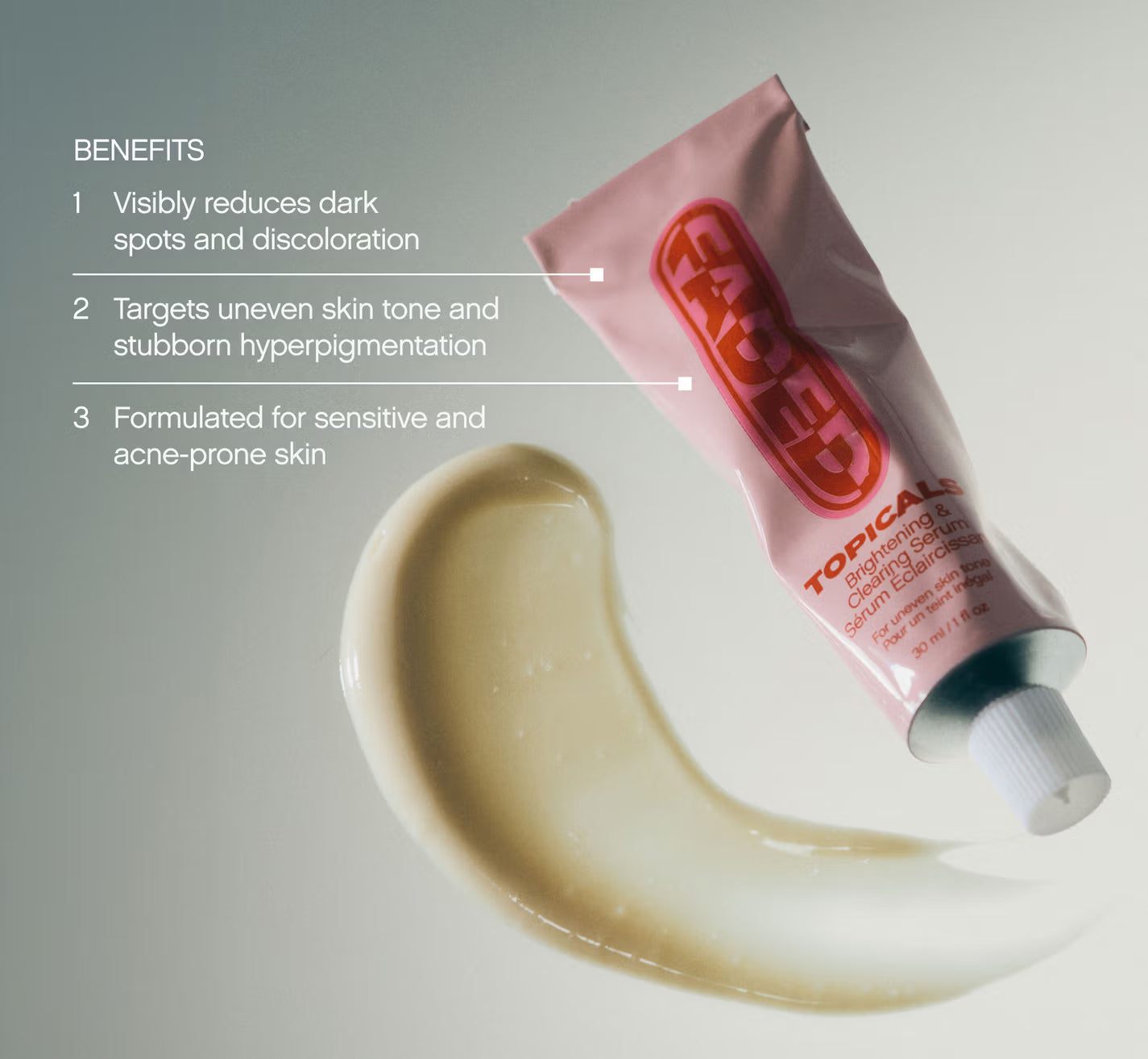 Topicals Faded Brightening + Clearing Serum 30ml