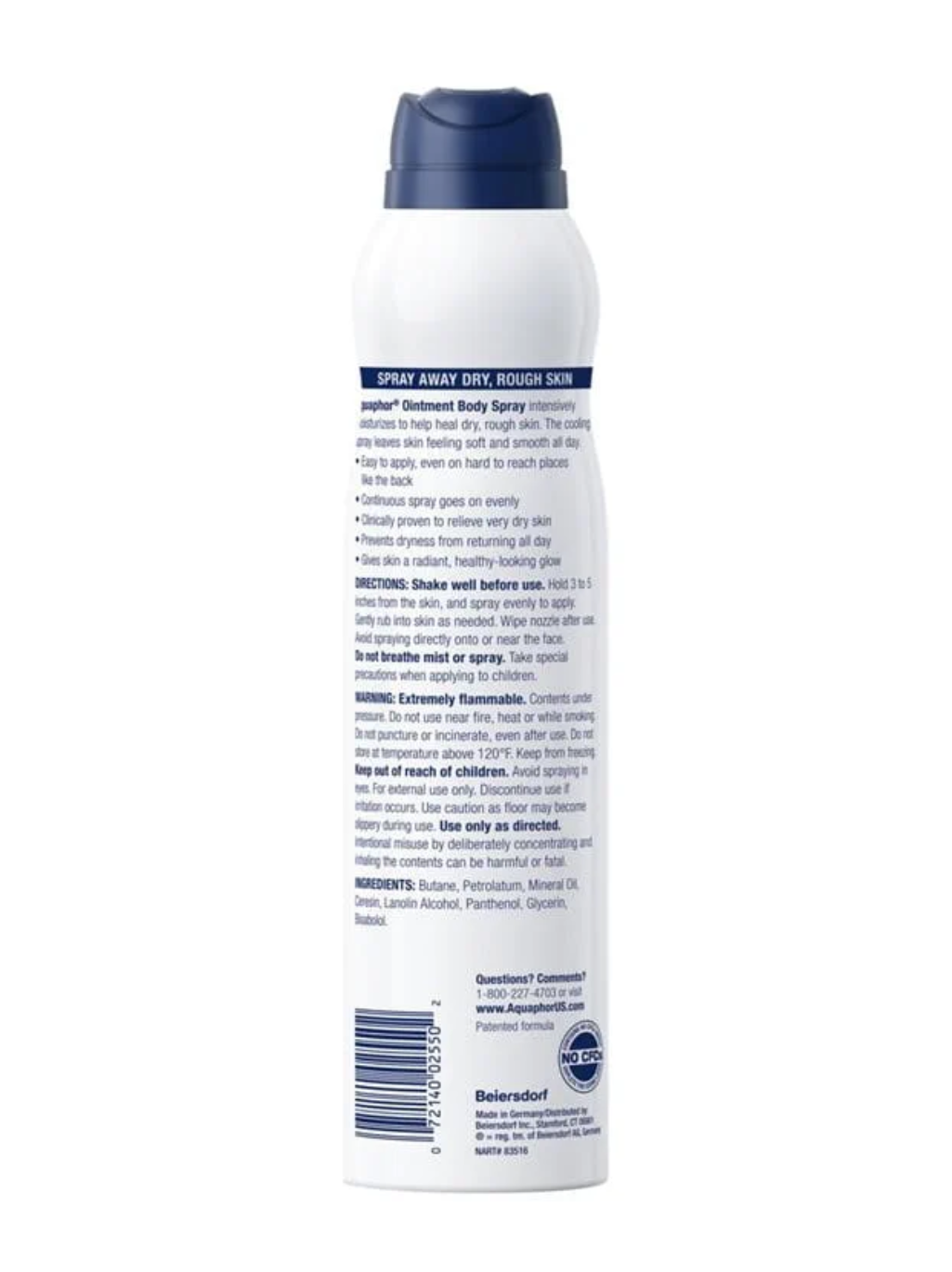 Aquaphor Advanced Therapy Ointment Body Spray 100g