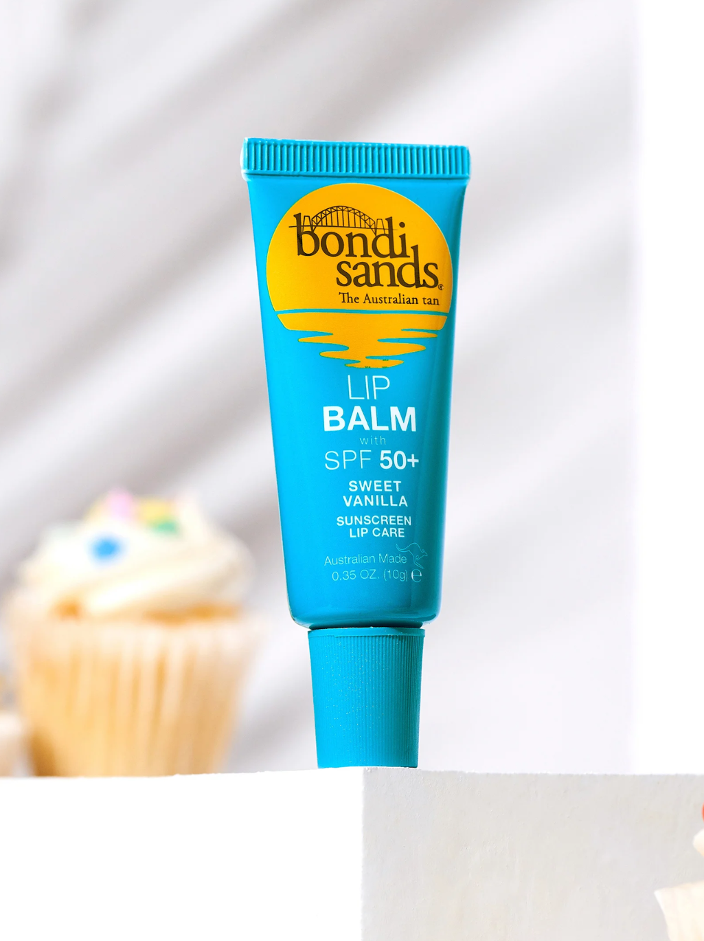 Bondi Sands Lip Balm with SPF 50+ Sweet Vanilla Sunscreen Lip Care 10g