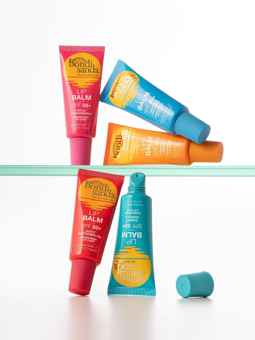 Bondi Sands Lip Balm with SPF 50+ Sweet Vanilla Sunscreen Lip Care 10g