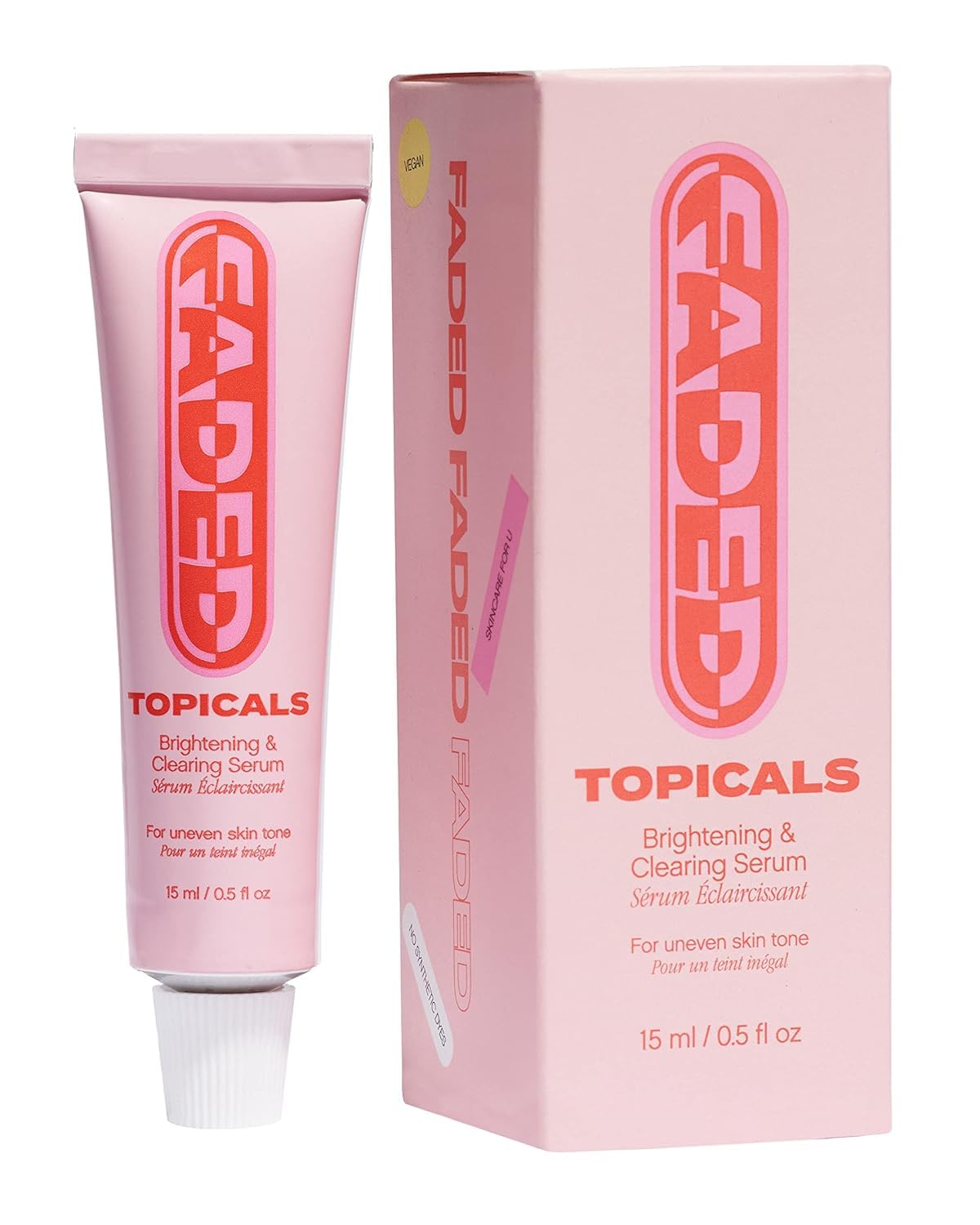 Faded Topicals Brightening & Clearing Serum 15ml