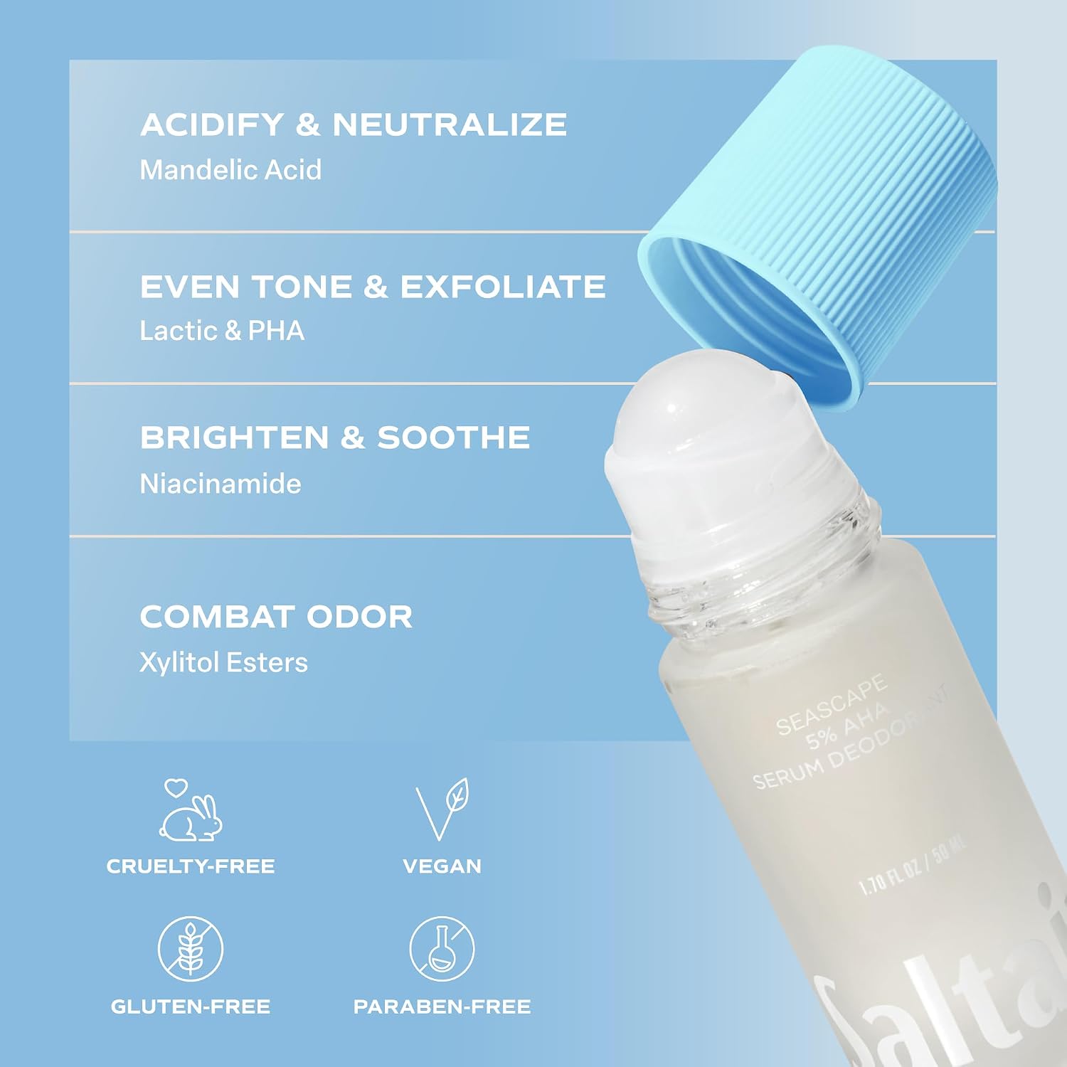 Saltair seascape 5%AHA Deodorant 50ml