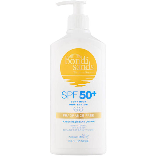 Bondi Sands SPF 50+ Fragrance Free Face Sunscreen Lotion 500ml