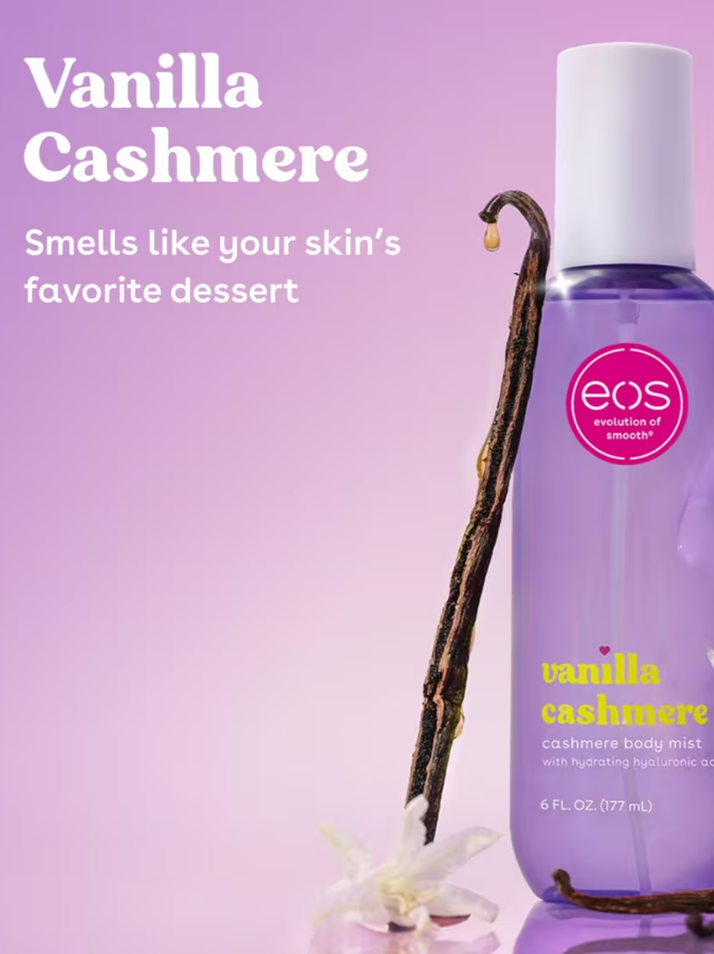 Eos Vanilla Cashmere Body Mist 177ml