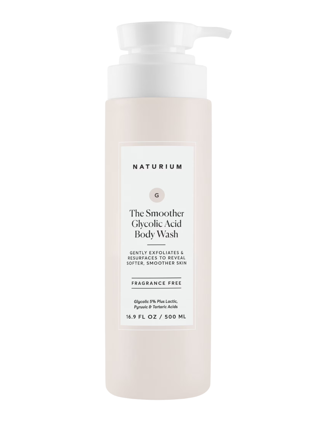 Naturium The Smoother Glycolic Acid Body Wash 500ml