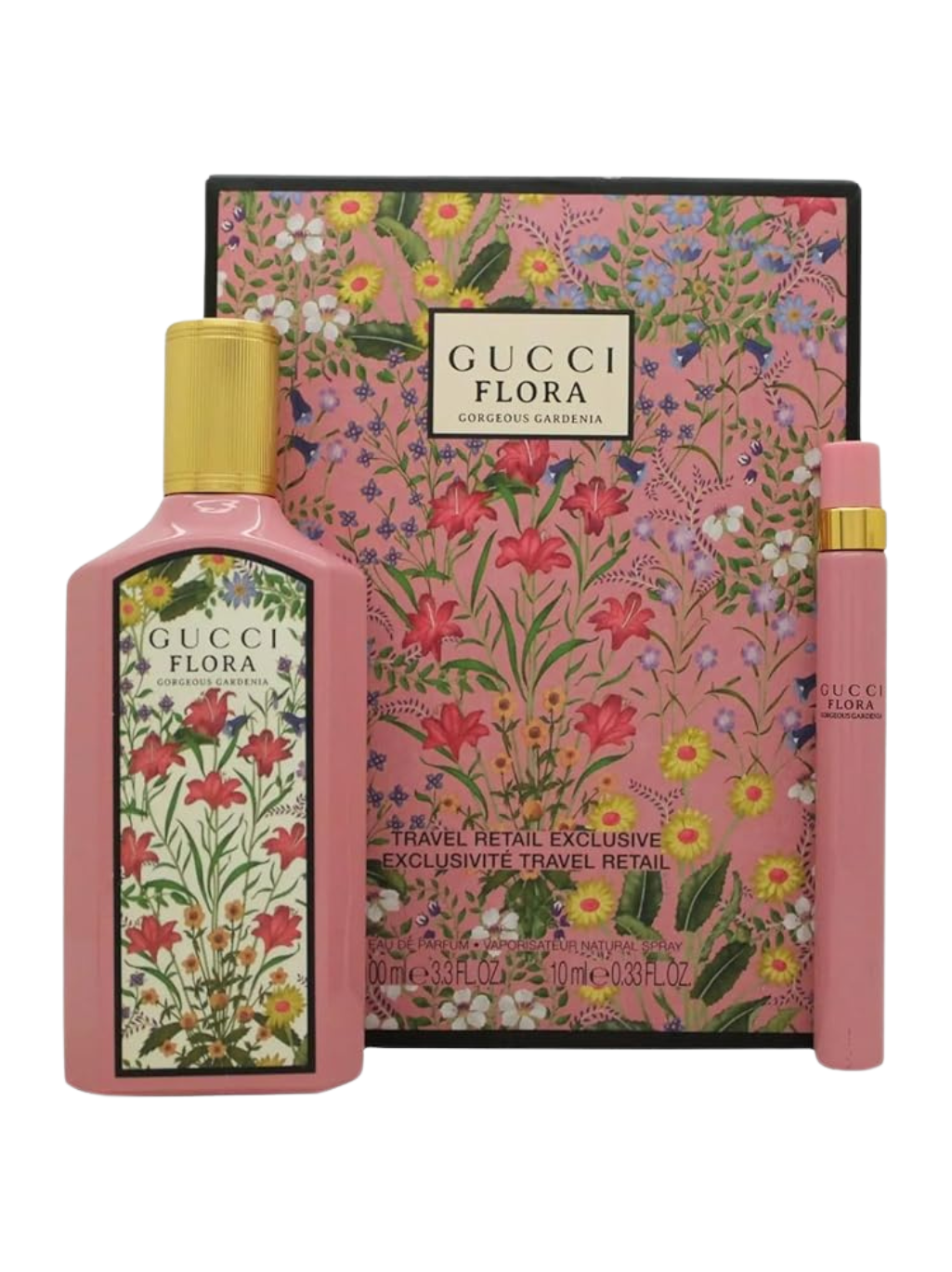 The Gucci Flora Gorgeous Gardenia gift set