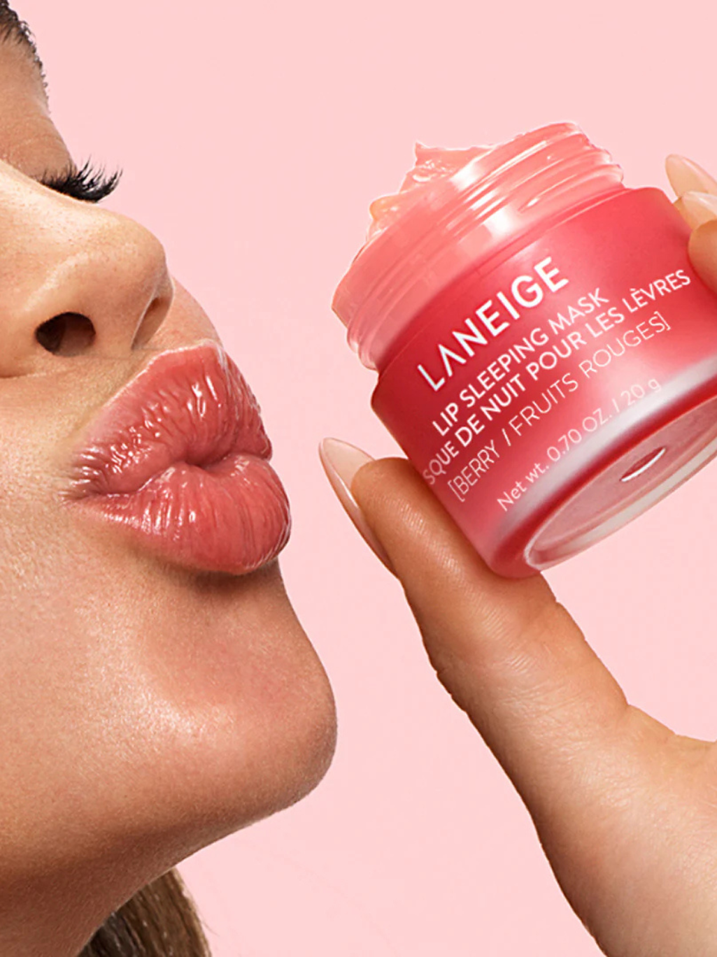The Laneige Lip Sleeping Mask EX in the Grapefruit scent (20g)