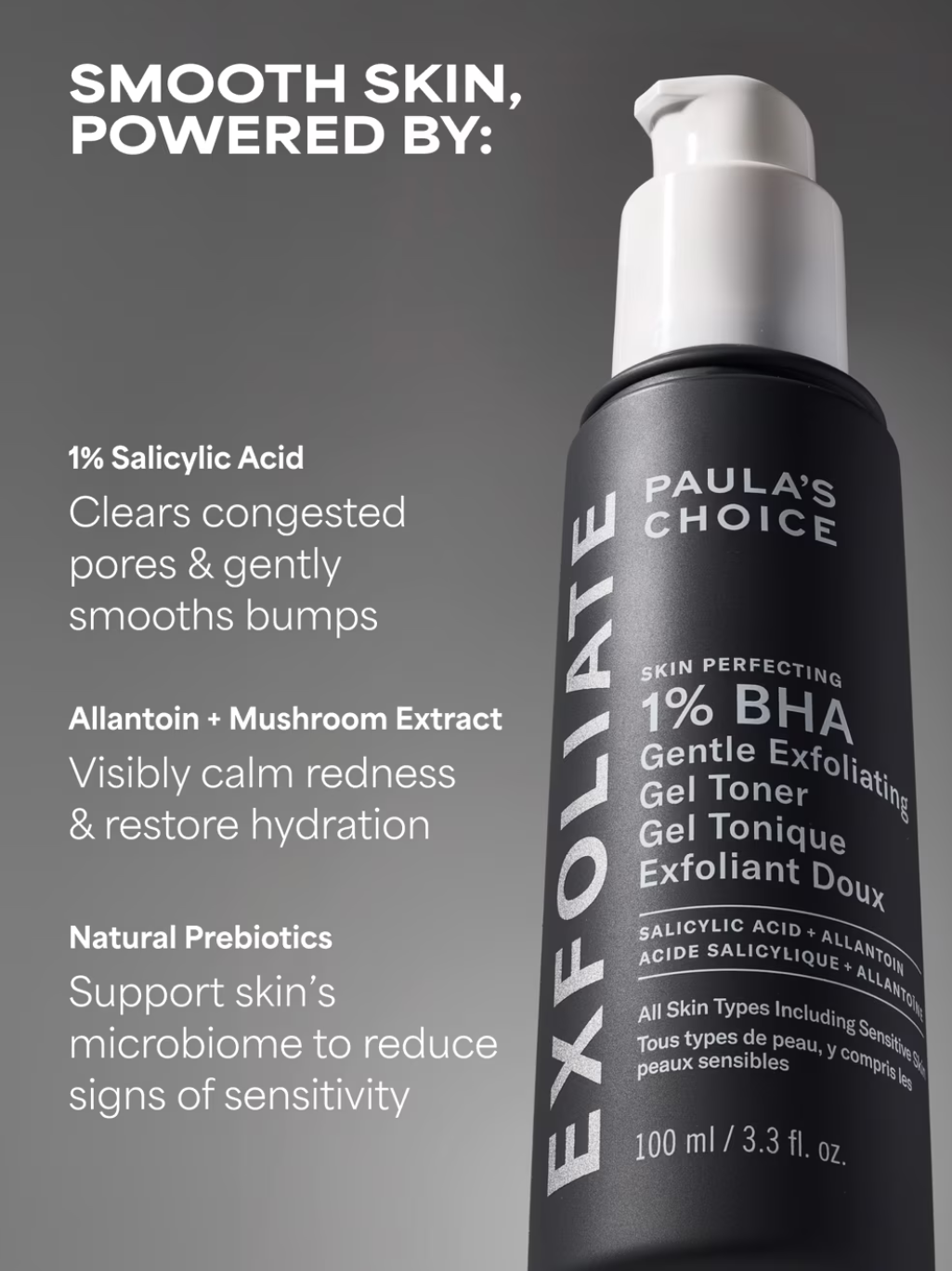 Paula's Choice Skin Perfecting 1% BHA Gentle Exfoliating Gel Toner