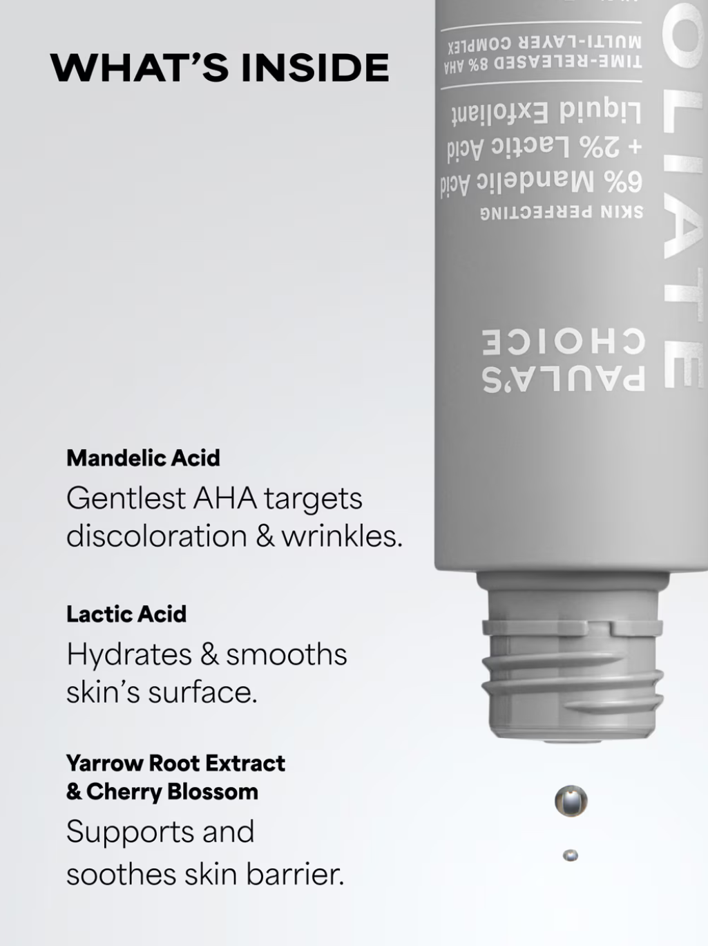 Paula's Choice 6% Mandelic Acid + 2% Lactic Acid Liquid Exfoliant